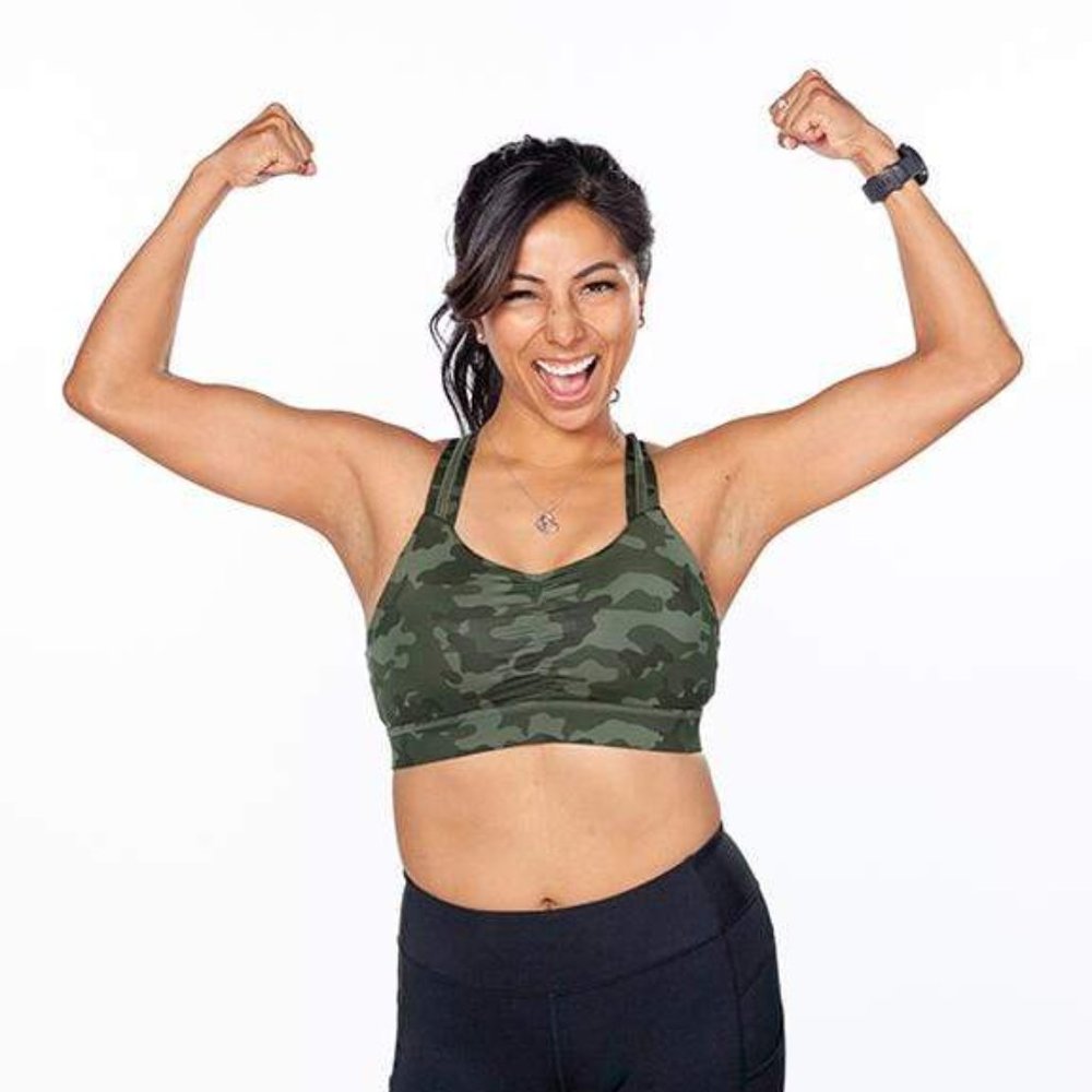 Y-Back Bra in Camo XS by Handful